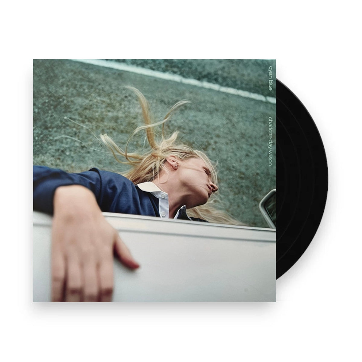 Packshot: Charlotte Wilson  Day – Cyan Blue (Clear, Grn LP Vinyl) Vinyl LP | Relix