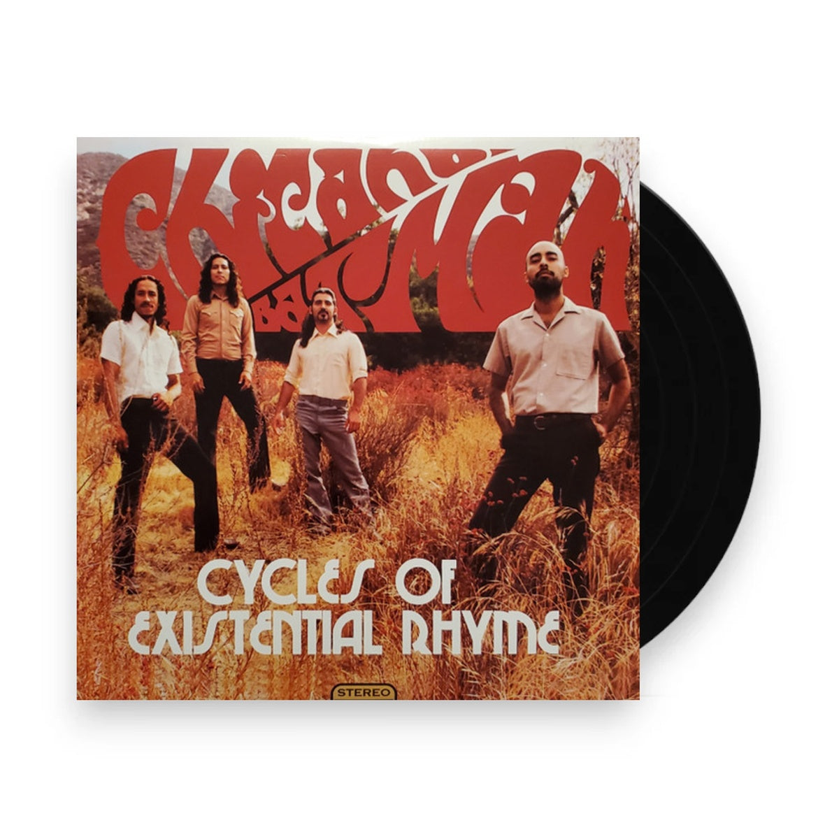 Packshot: Chicano Batman – Cycles Of Existential Rhyme (Limited Edition Marbled Magma LP Vinyl) Vinyl LP | Relix