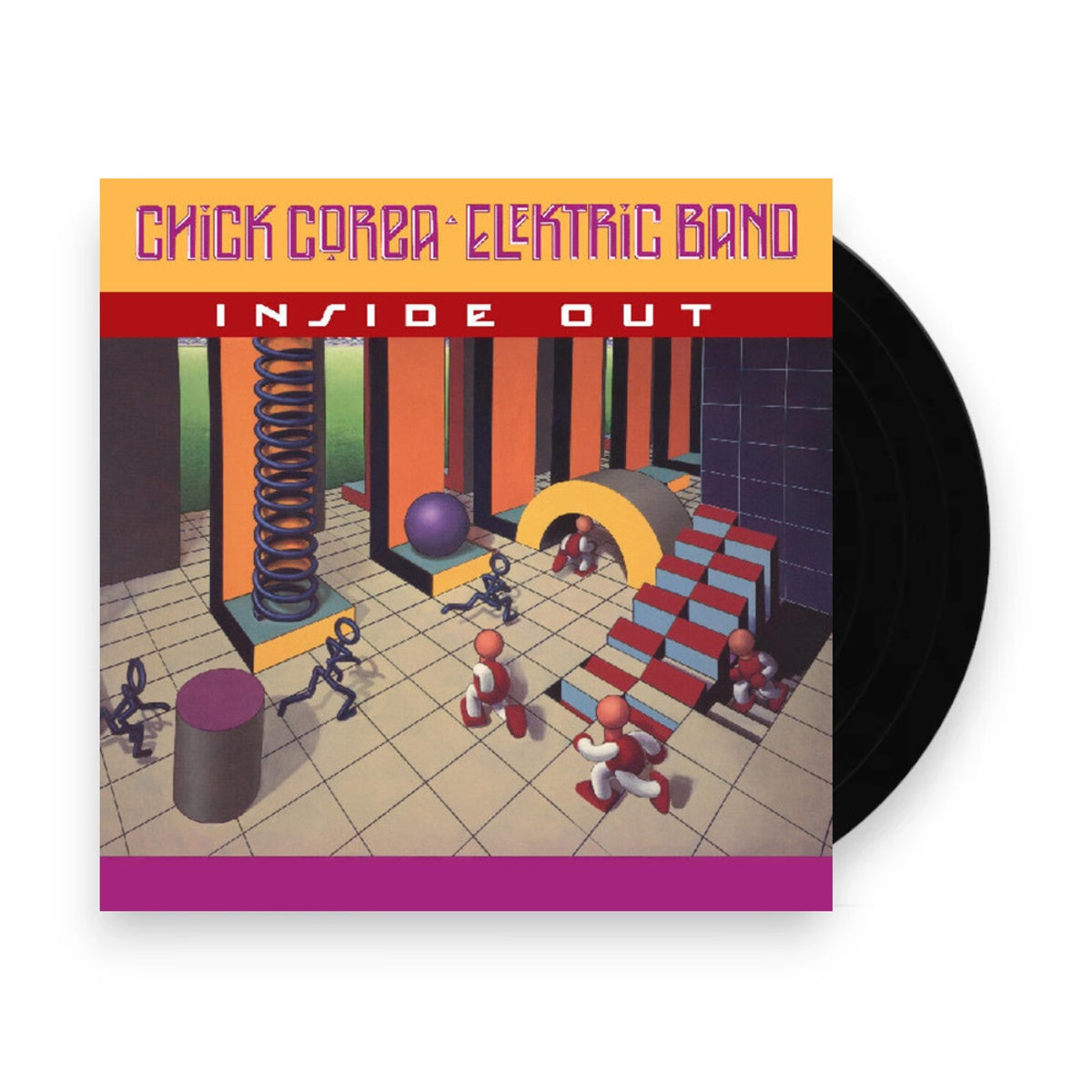 Packshot: Chick Corea  Elektric Band – Inside Out (Gate LP Vinyl) Vinyl LP | Relix