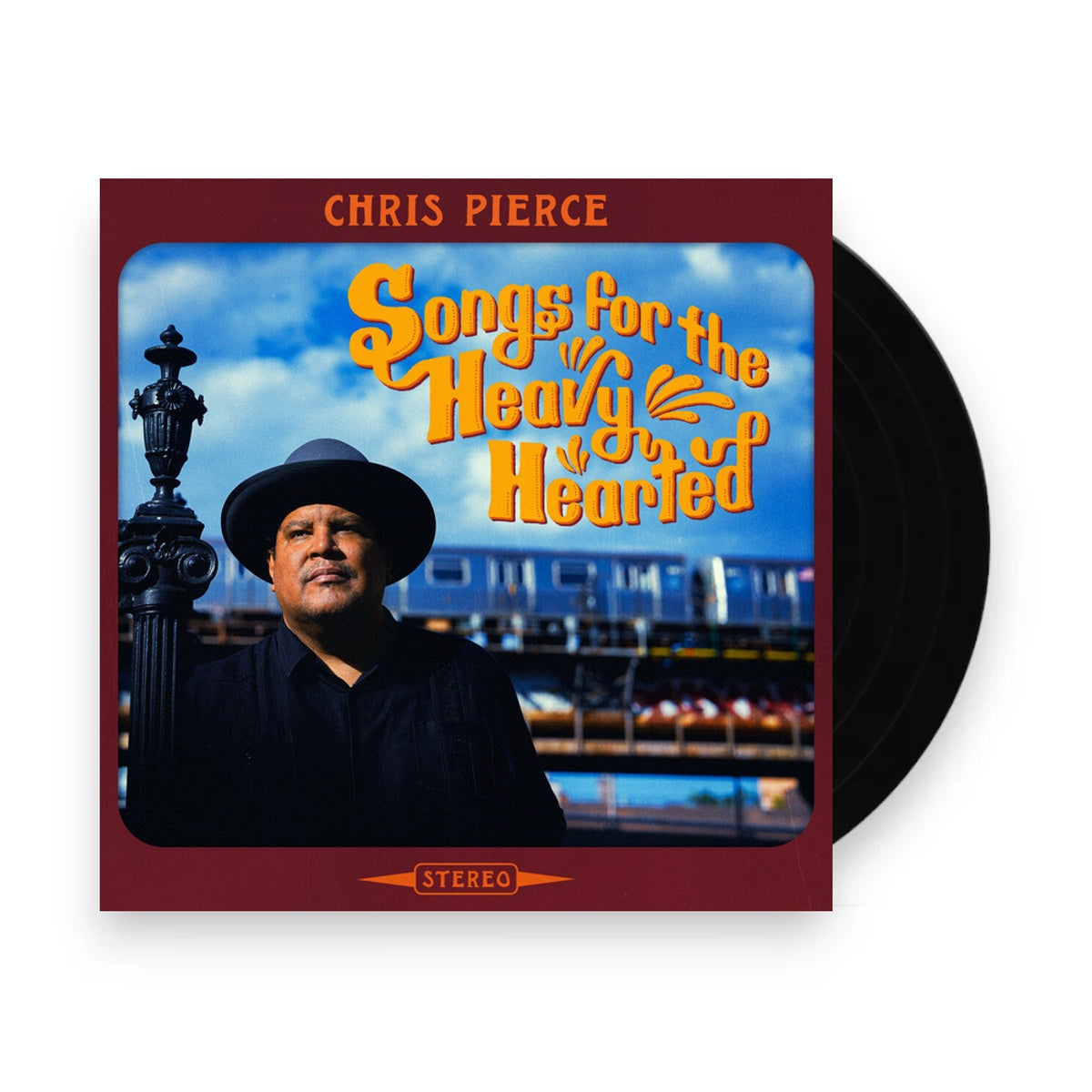 Packshot: Chris Pierce – Songs For The Heavy Hearted Vinyl LP | Relix