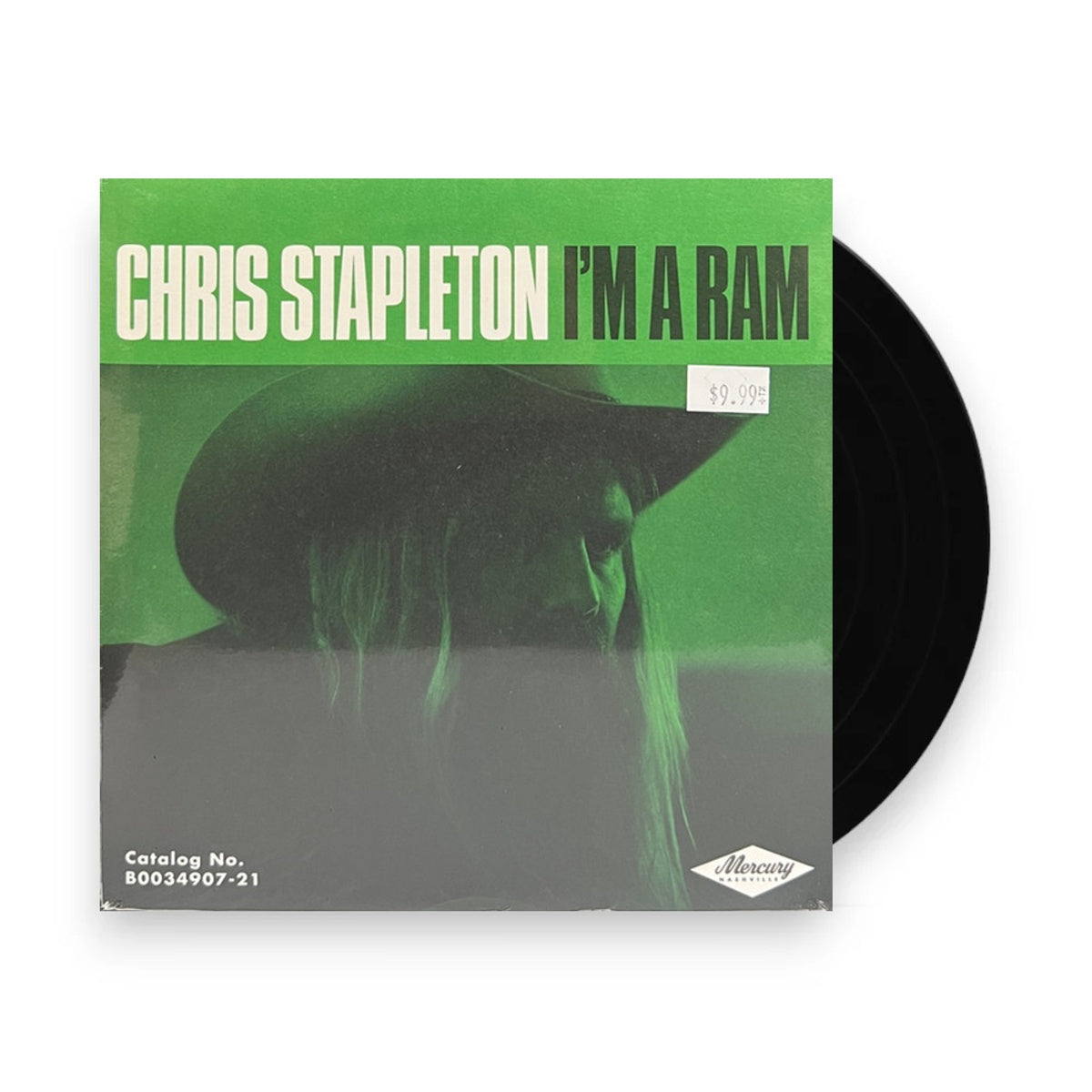 Packshot: Chris Stapleton – I'm A Ram (Limited Edition Vinyl Single 7" Vinyl) Vinyl LP | Relix