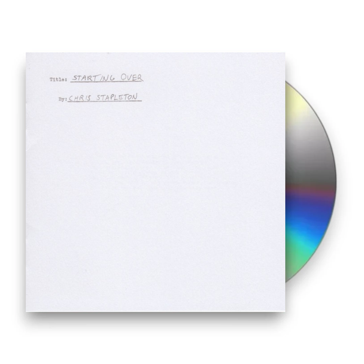 Packshot: Chris Stapleton – Starting Over CD | Relix