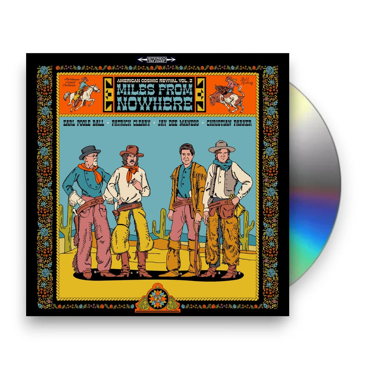 Packshot: Christian Parker – American Cosmic Revival Vol. 2: Miles From Nowhere CD | Relix