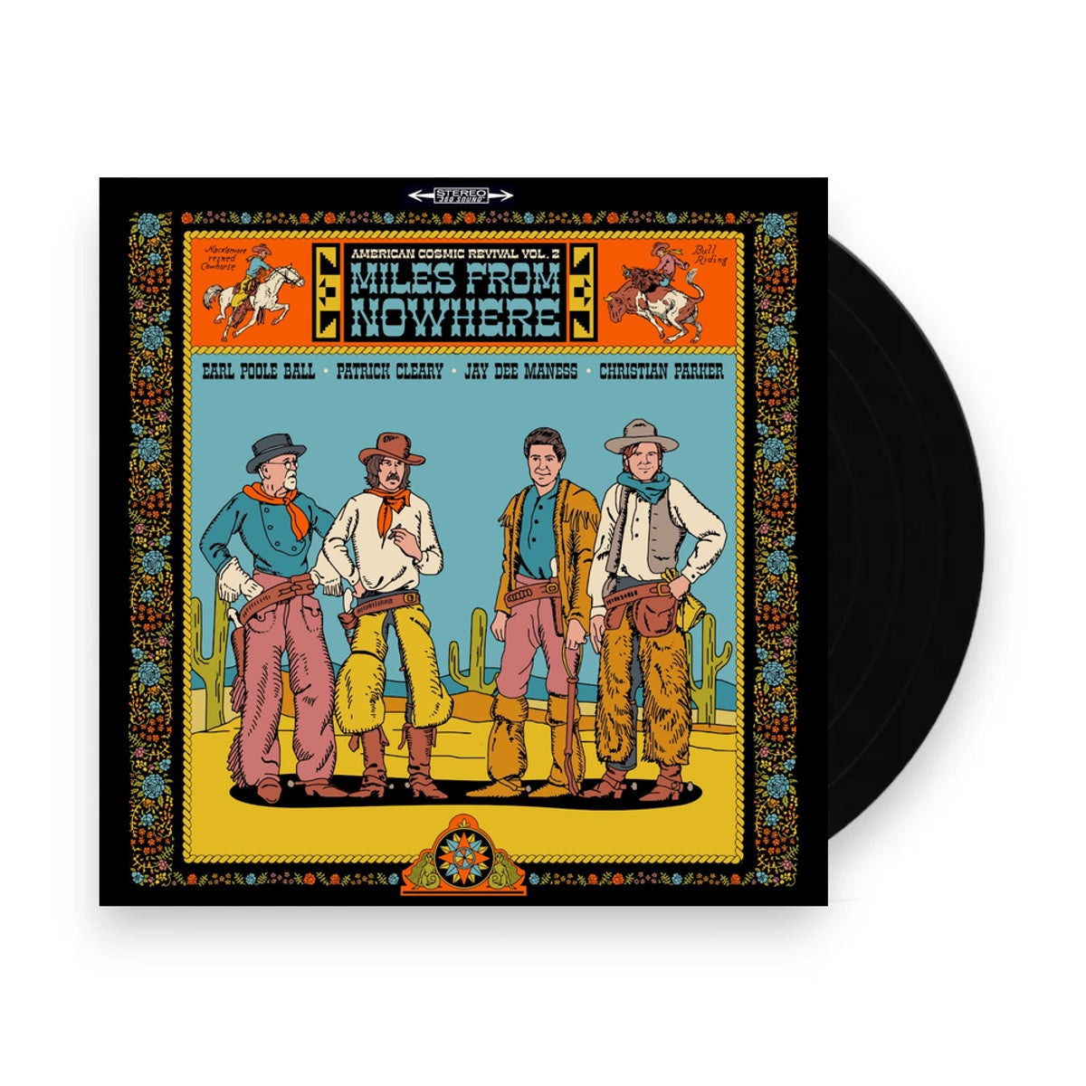 Packshot: Christian Parker – American Cosmic Revival Vol. 2: Miles From Nowhere Vinyl LP | Relix