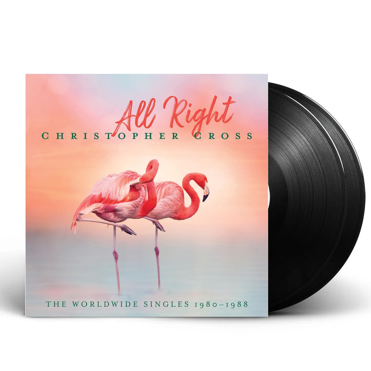 Packshot: Christopher Cross – All Right: The Worldwide Singles 1980-1988 (Colored LP Vinyl) Vinyl LP | Relix