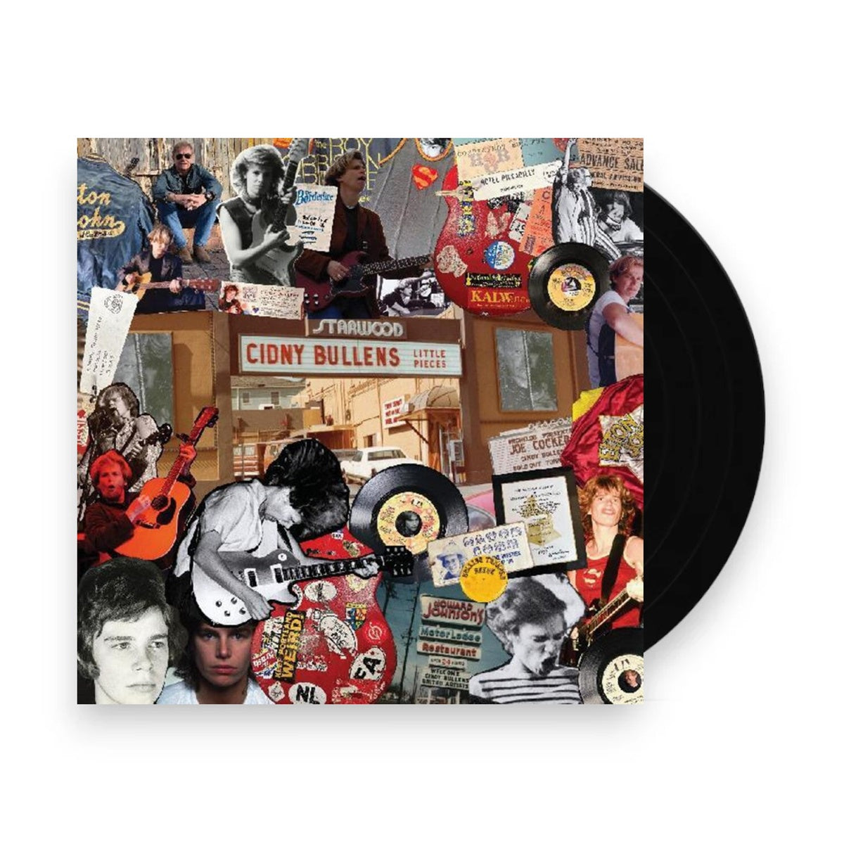 Packshot: Cidny Bullens – Little Pieces (Clear, Red LP Vinyl) Vinyl LP | Relix