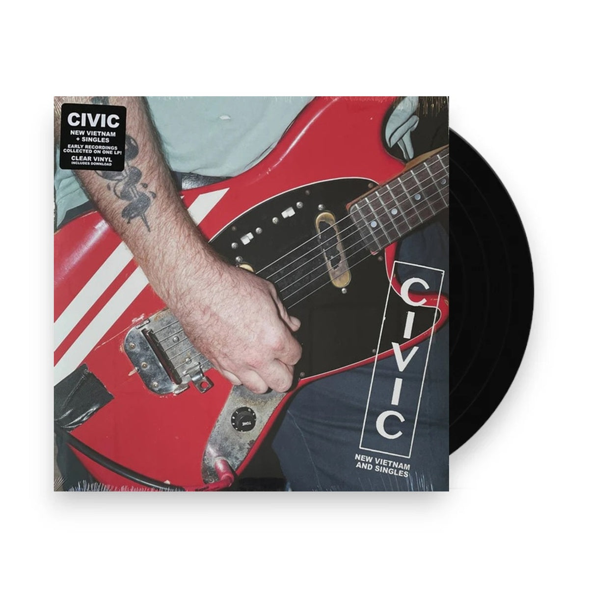 Packshot: CIVIC – New Vietnam + Singles (Clear LP Vinyl) Vinyl LP | Relix