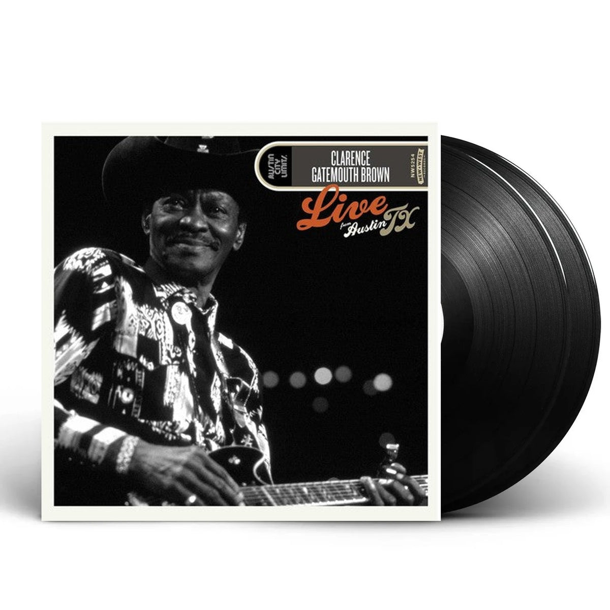 Packshot: Clarence Brown Gatemouth – Live From Austin, Tx Vinyl LP | Relix