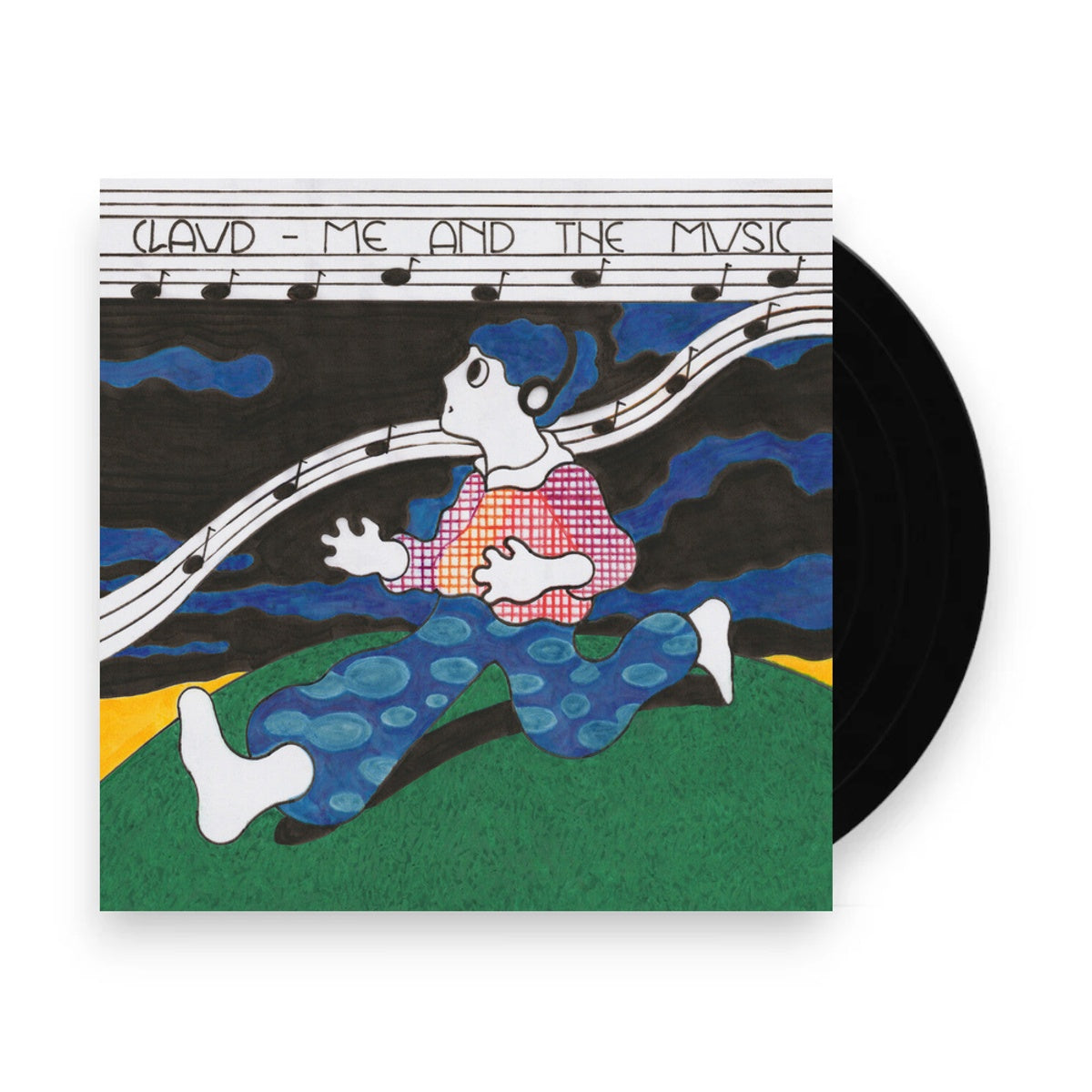 Packshot: Claud – Me and the Music (Clear Blue LP Vinyl) Vinyl LP | Relix