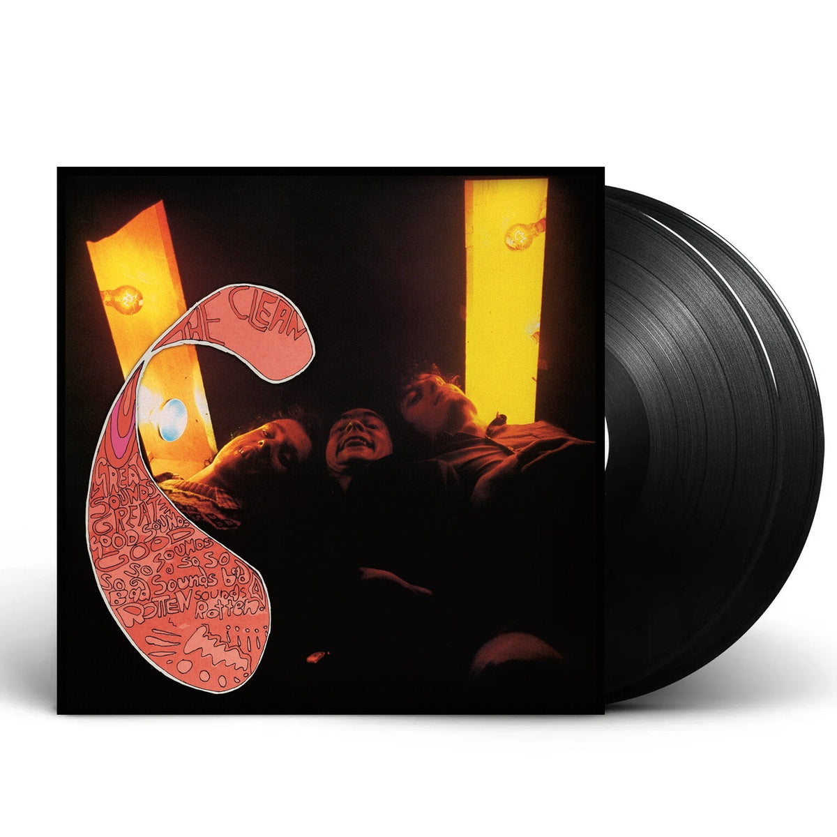 Packshot: Clean – Great Sounds Great, Good Sounds Good, So-So Sounds So-So, Bad Sounds Bad, Rotten Sounds Rotten!! (12" Vinyl) Vinyl LP | Relix