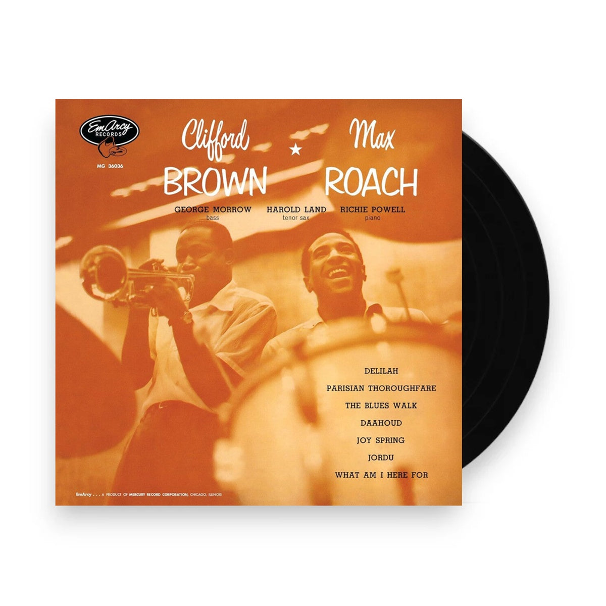 Packshot: Clifford Brown  / Roach,Max – Clifford Brown And Max Roach (180 Gram LP Vinyl) Vinyl LP | Relix