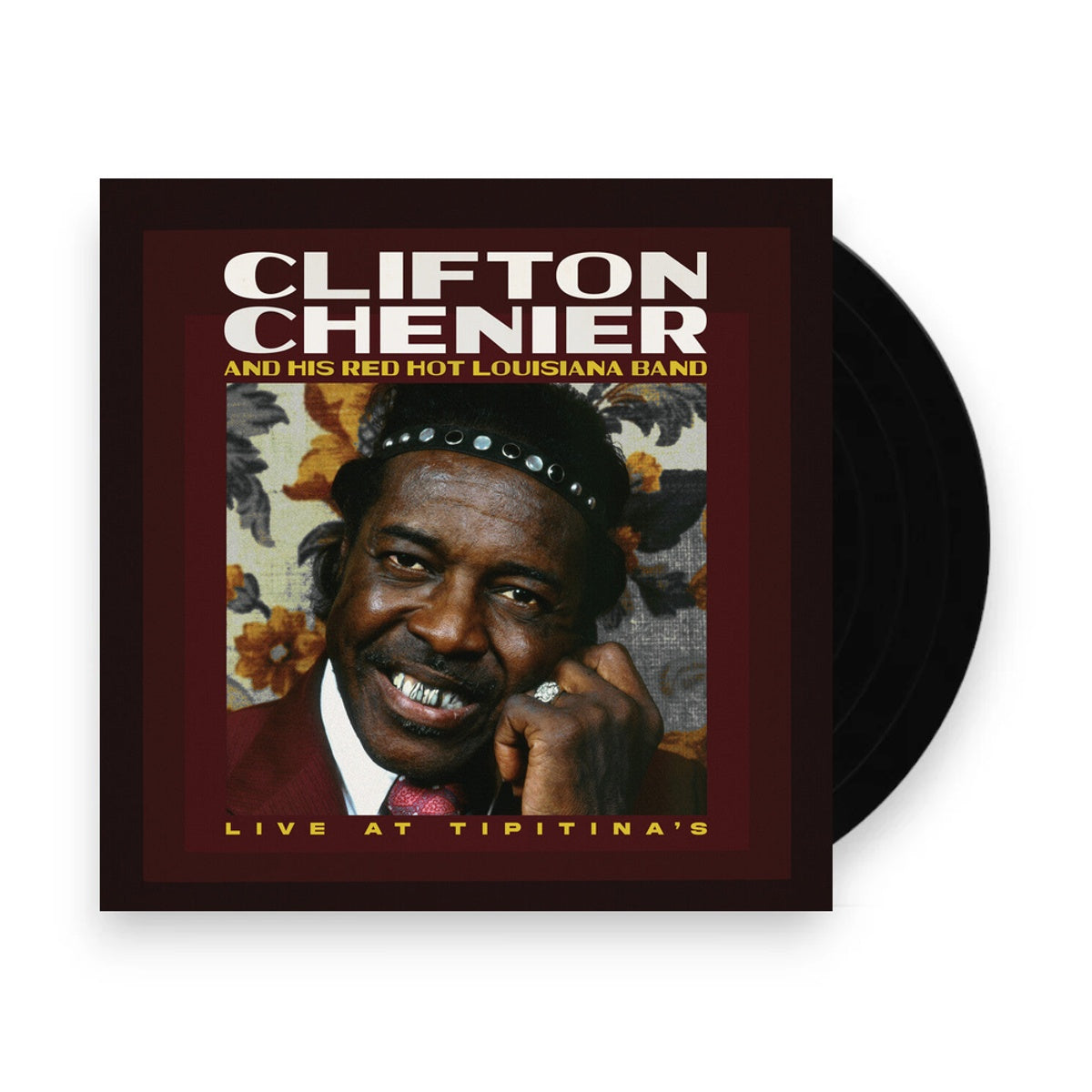 Packshot: Clifton Chenier – Live At Tipitina's / June 7 1980 - Rusty Marble (LP Vinyl) Vinyl LP | Relix