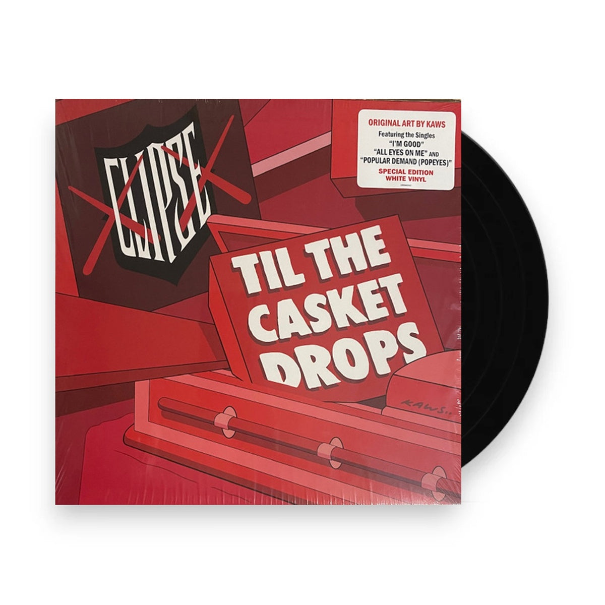 Packshot: Clipse – Til The Casket Drops (White LP Vinyl) Vinyl LP | Relix