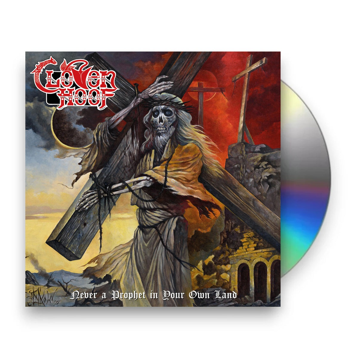 Packshot: Cloven Hoof – Never A Prophet In Your Own Land (CD) CD | Relix