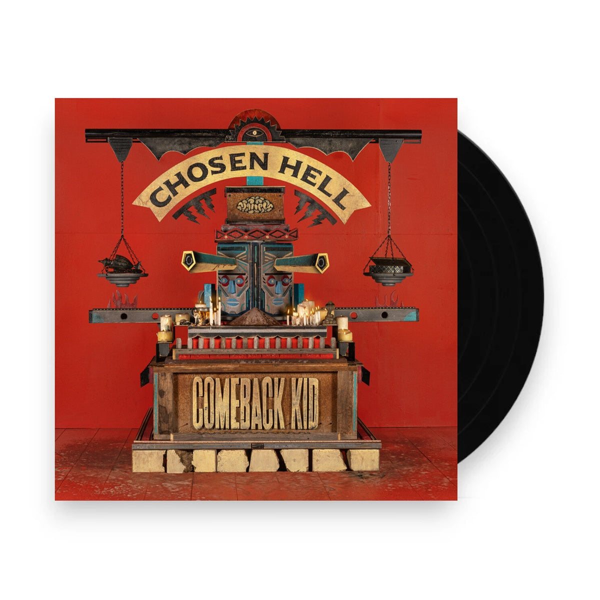 Packshot: Comeback Kid – Chosen Hell (Solid Green  LP Vinyl) Vinyl LP | Relix
