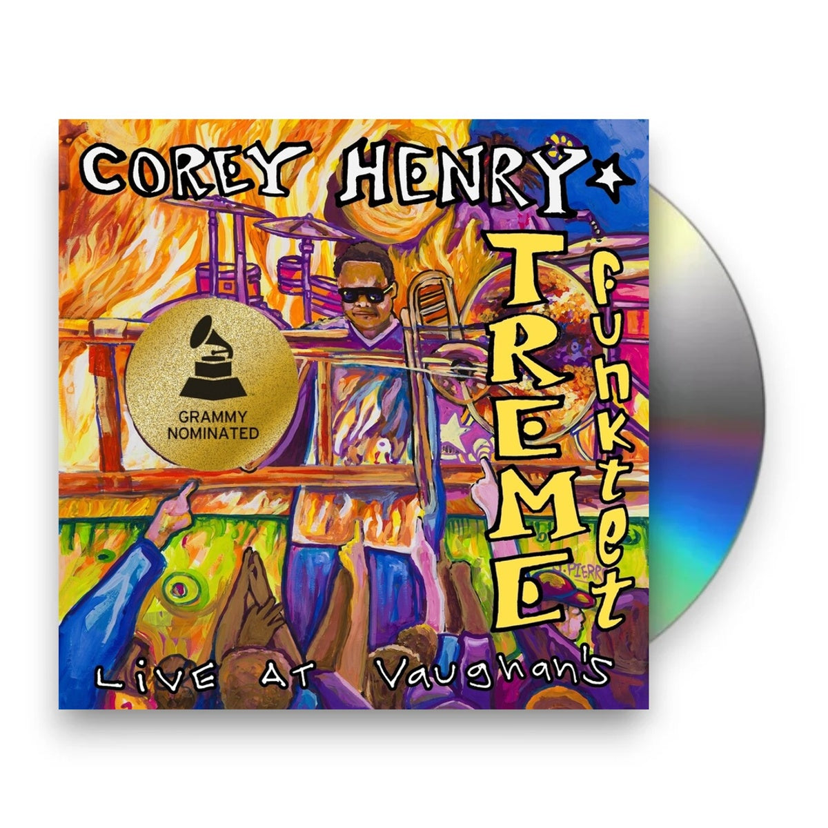 Packshot: Corey Henry – Live At Vaughan's (CD) CD | Relix