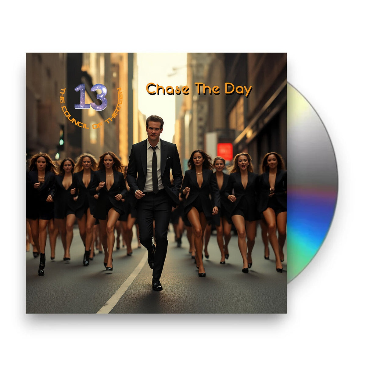 Packshot: Council Of Thirteen – Chase The Day (Deluxe, With Booklet CD) CD | Relix