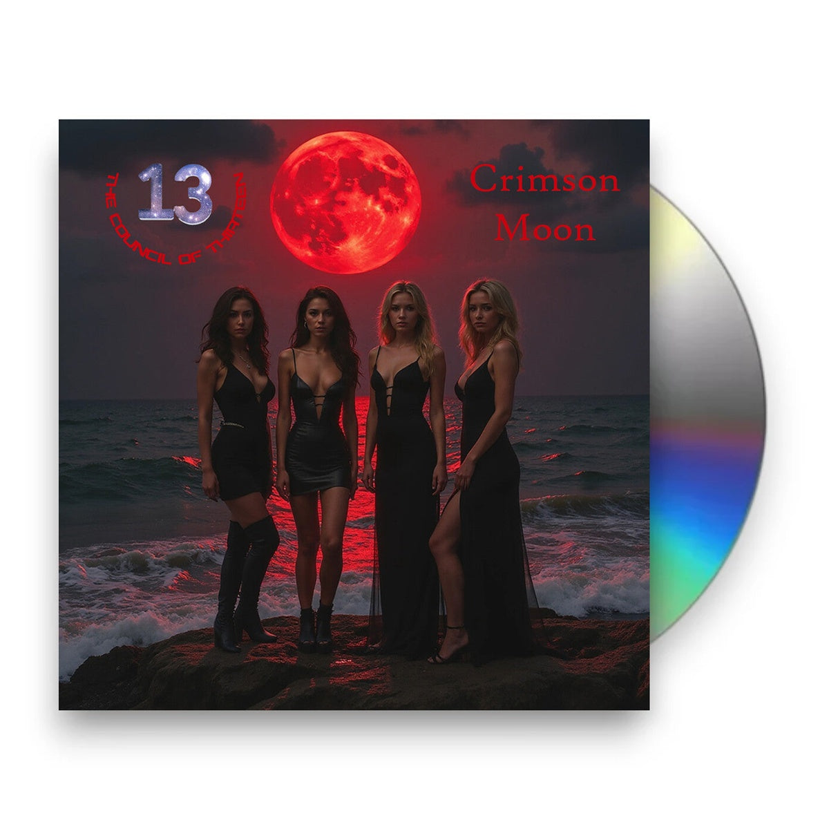 Packshot: Council Of Thirteen – Crimson Moon (Deluxe, With Booklet CD) CD | Relix