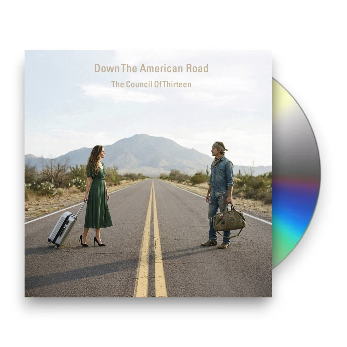 Packshot: Council Of Thirteen – Down The American Road (Deluxe, With Booklet CD) CD | Relix