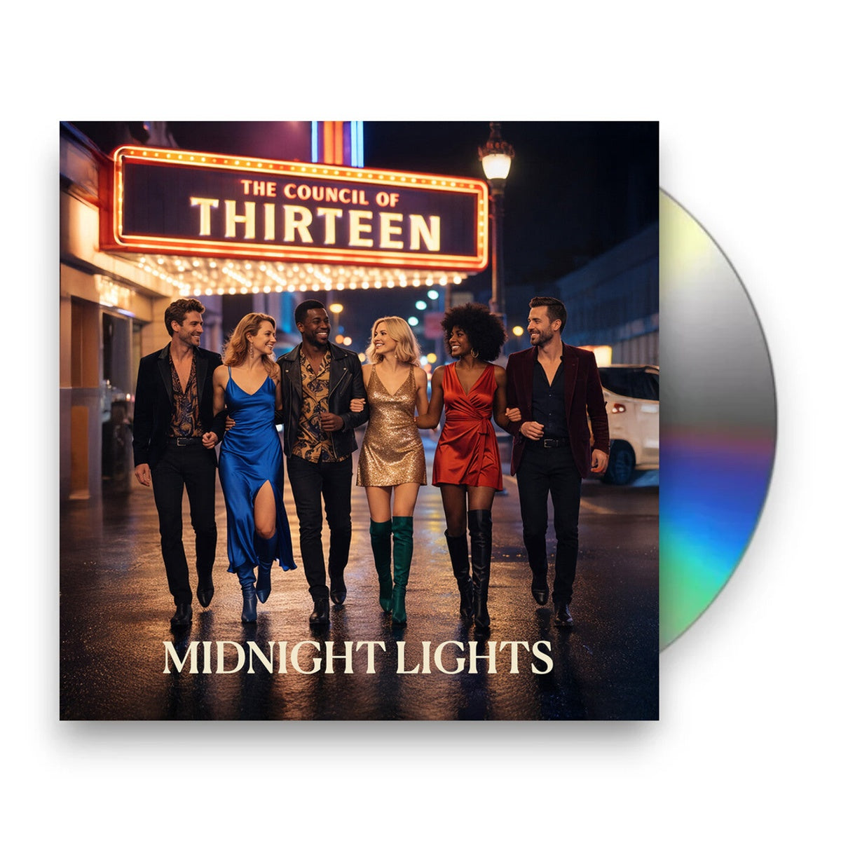 Packshot: Council Of Thirteen – Midnight Lights (Deluxe, With Booklet CD) CD | Relix