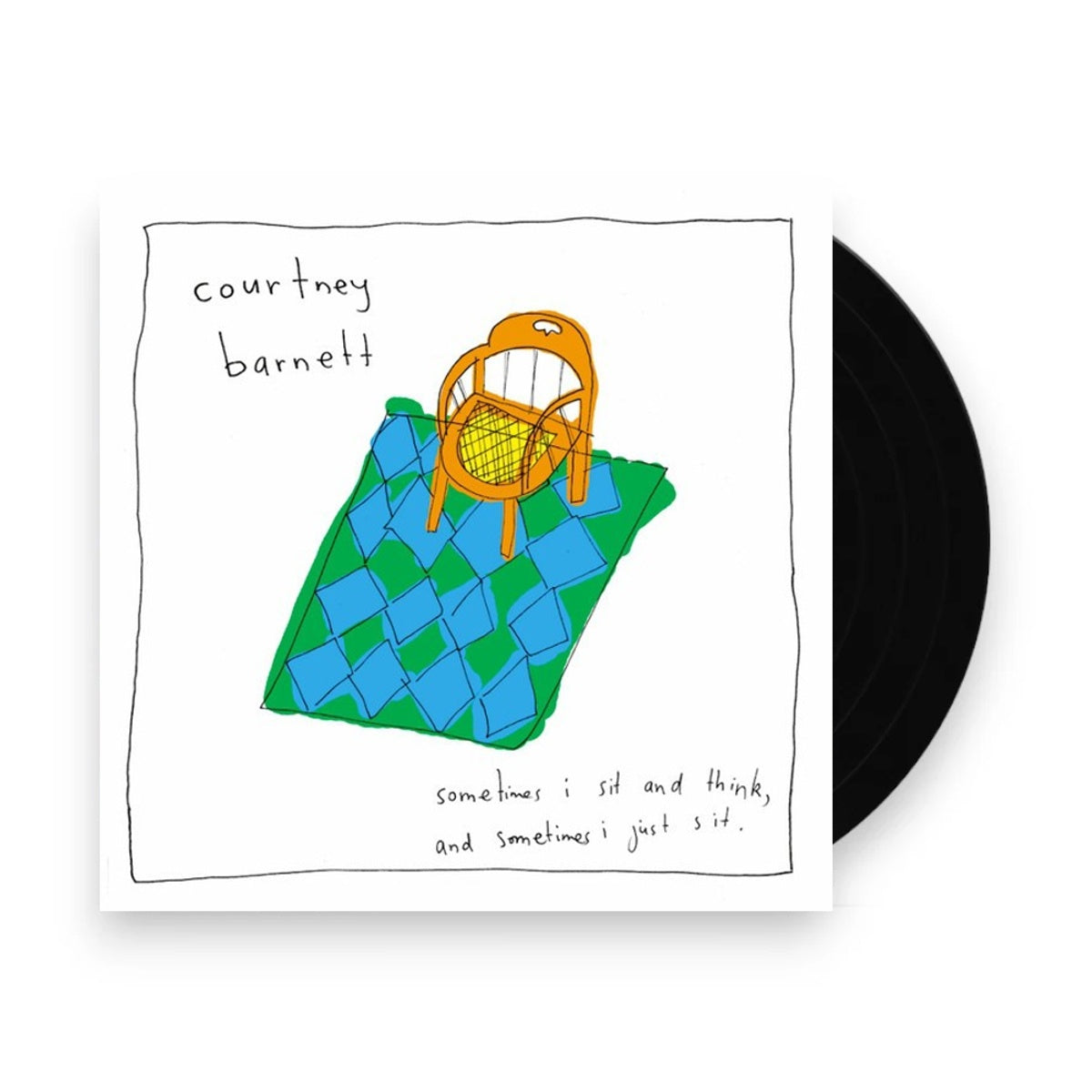 Packshot: Courtney Barnett – Sometimes I Sit And Think, And Sometimes I Just Sit Vinyl LP | Relix