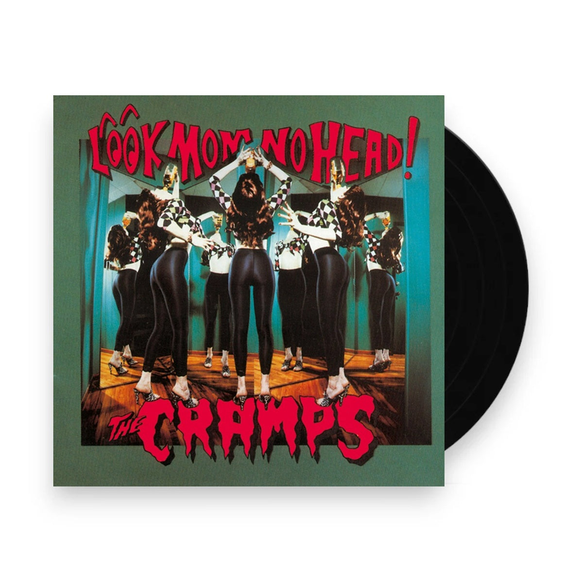 Packshot: Cramps – Look Mom No Head - 180gm Red Vinyl (Colored, 180 Gram LP Vinyl) Vinyl LP | Relix