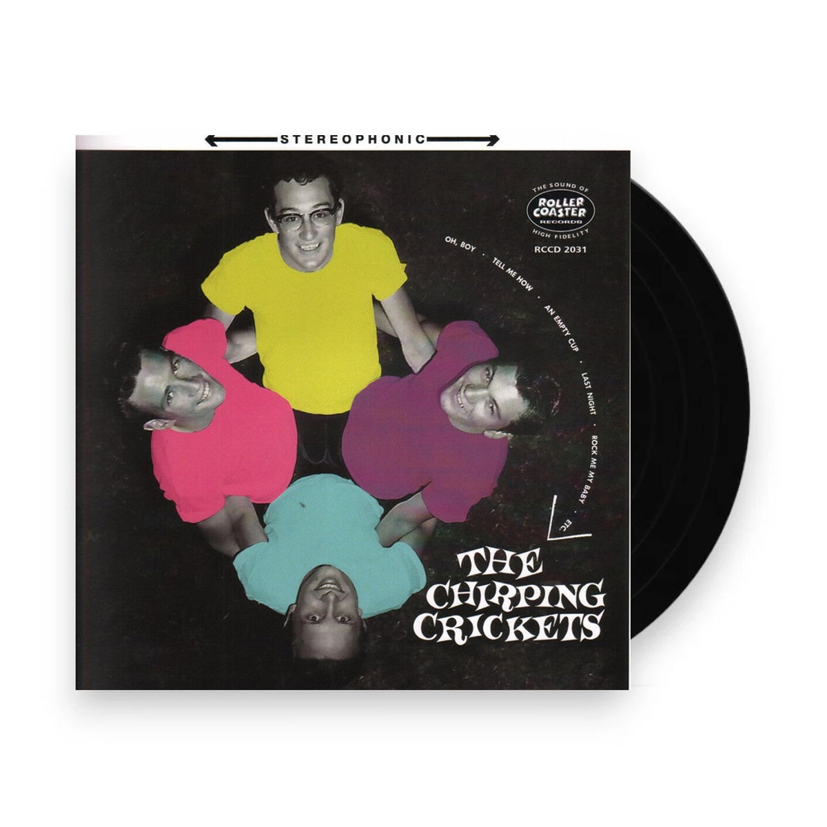 Packshot: Crickets – Chirping Crickets (10in, With Booklet, Remastered, Rmx LP Vinyl) Vinyl LP | Relix