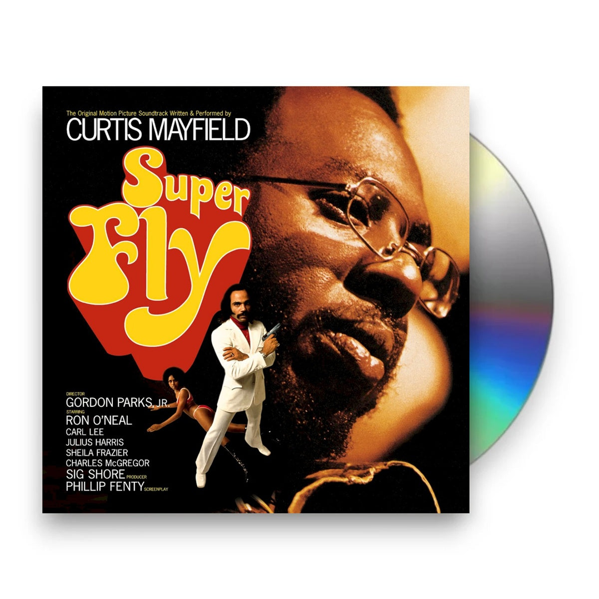 Packshot: Curtis Mayfield – Super Fly (Original Motion Picture Soundtrack CD) CD | Relix