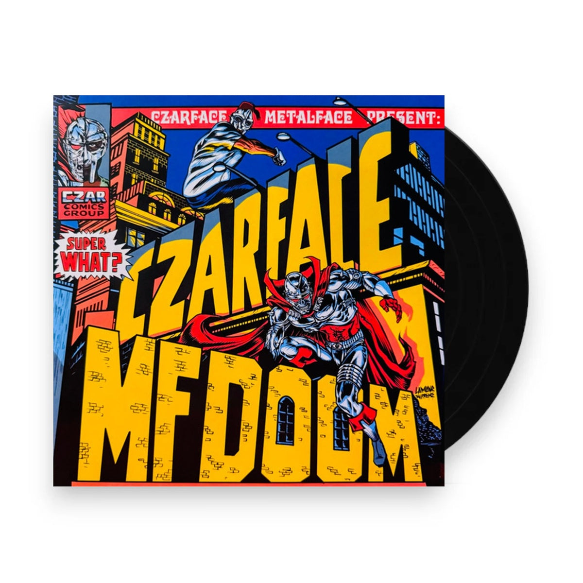 Packshot: CZARFACE & MF DOOM – Super What (LP Vinyl) Vinyl LP | Relix