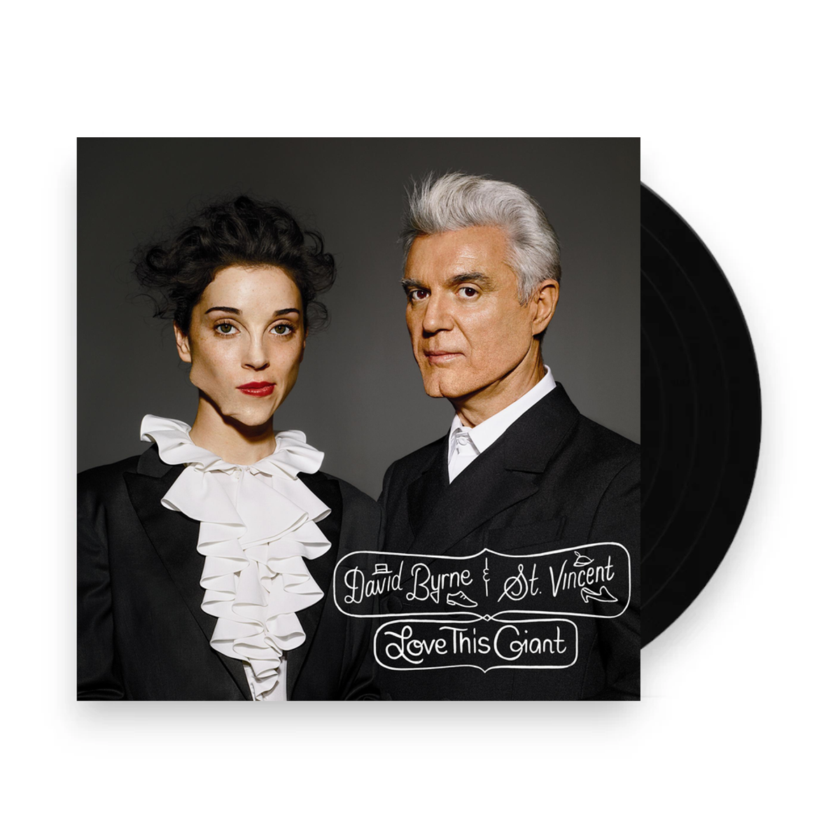 Packshot: David Byrne & St Vincent – Love This Giant Vinyl LP | Relix