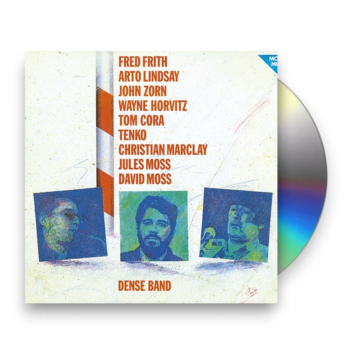 Packshot: David Moss – Dense Band CD | Relix
