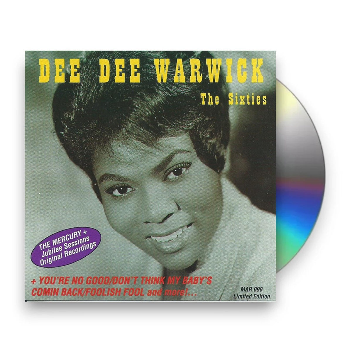 Packshot: Dee Dee Warwick – Sixties CD | Relix