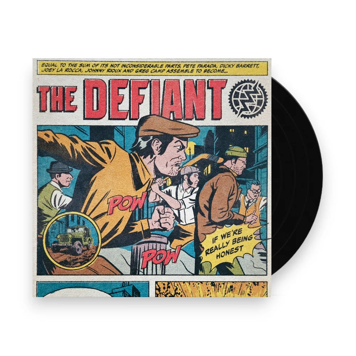 Packshot: Defiant – If We're Really Being Honest (Lime Green LP Vinyl) Vinyl LP | Relix