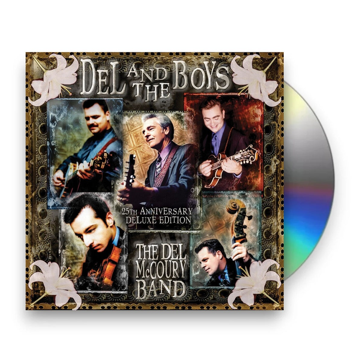 Packshot: Del Mccoury  Band – Del & The Boys - 25th Anniversary (Deluxe CD) CD | Relix