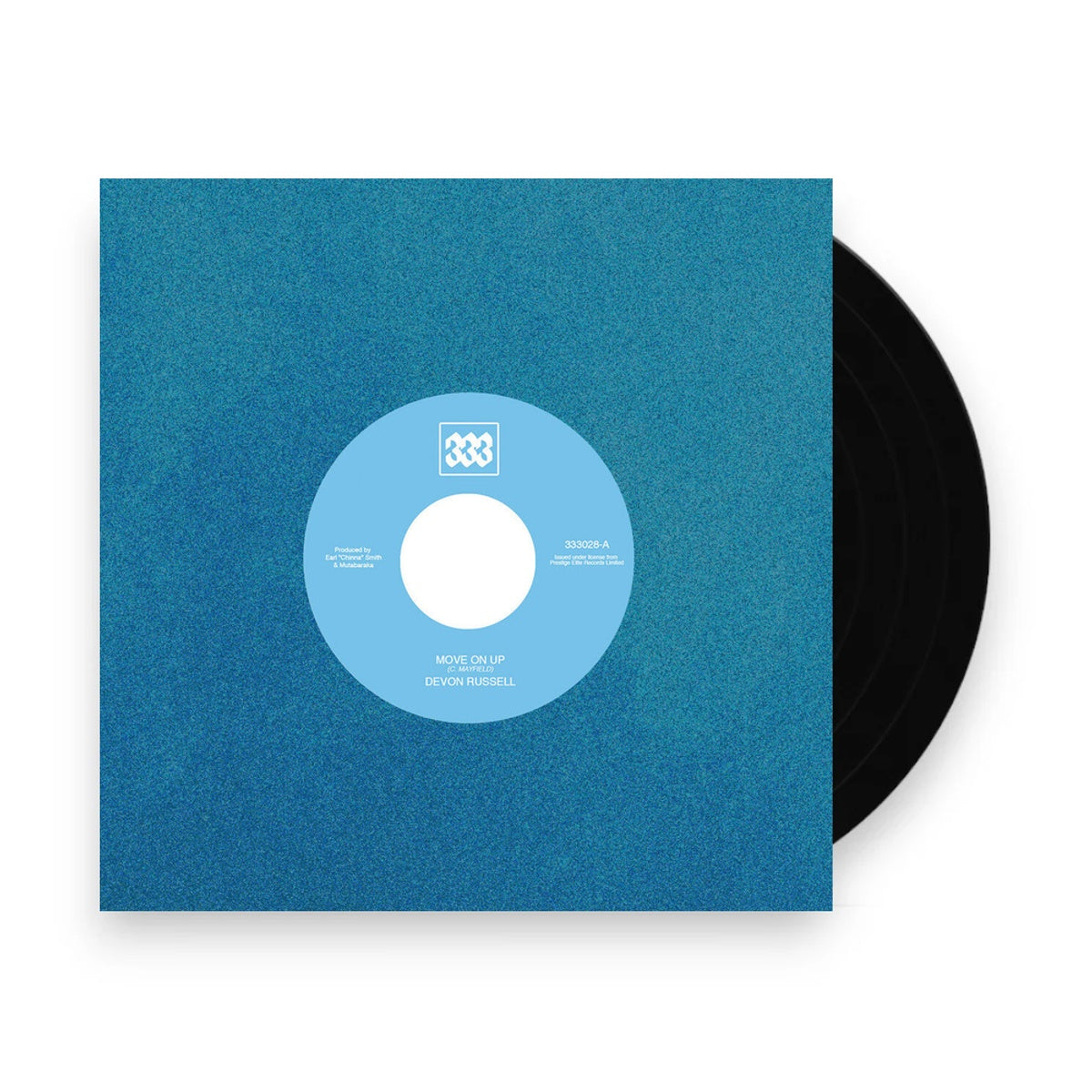 Packshot: Devon Russell – Move on Up/darker Than Blue (7" Vinyl) Vinyl LP | Relix