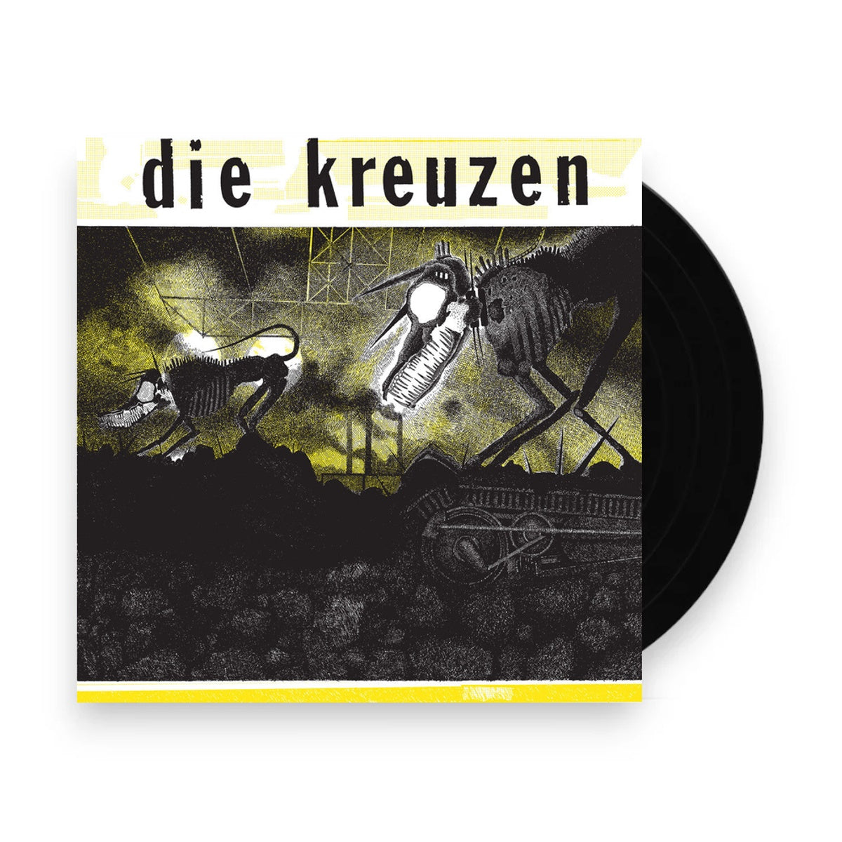Packshot: Die Kreuzen – Die Kreuzen - Yellow Vinyl LP | Relix