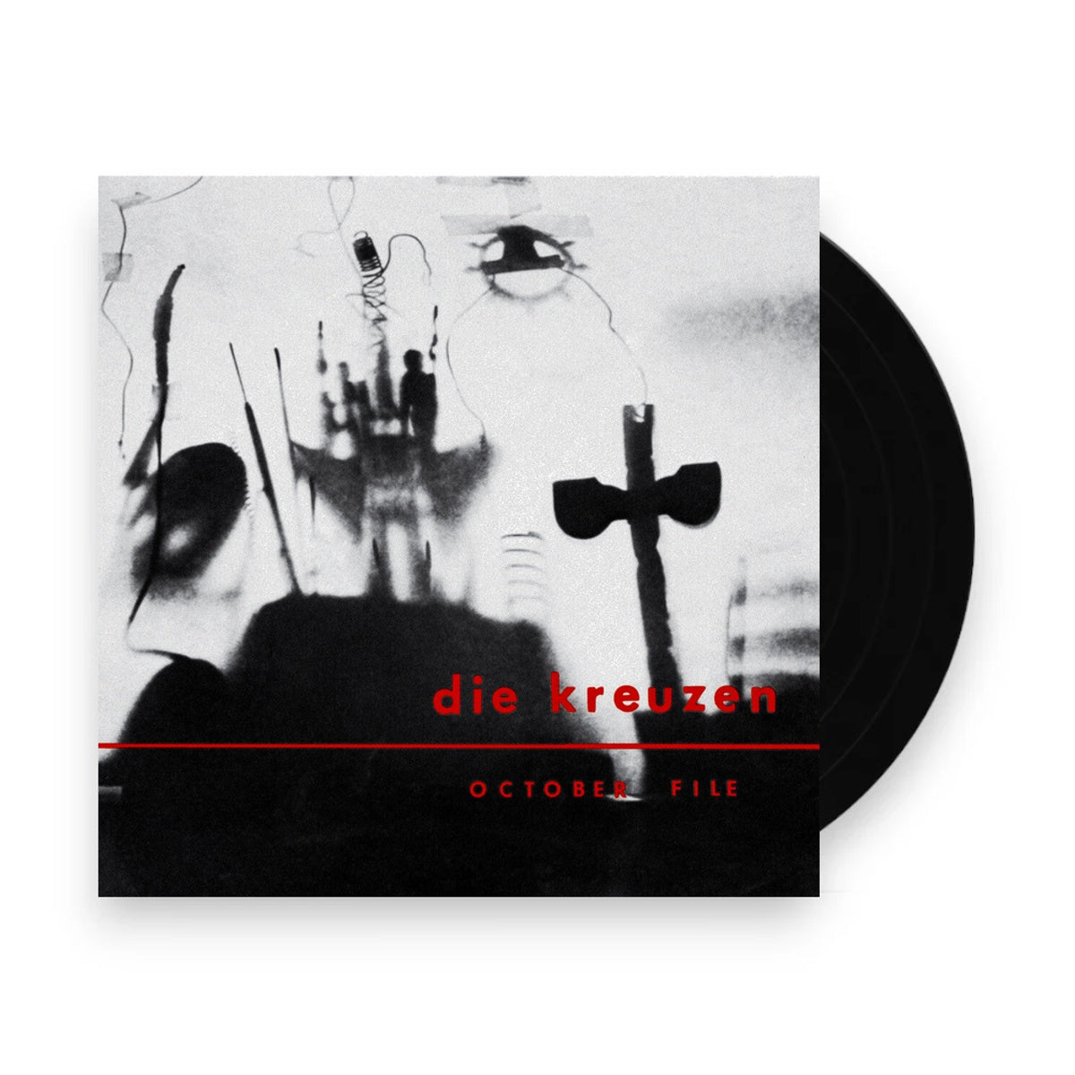 Packshot: Die Kreuzen – October File - Clear/Red/Black Vinyl LP | Relix