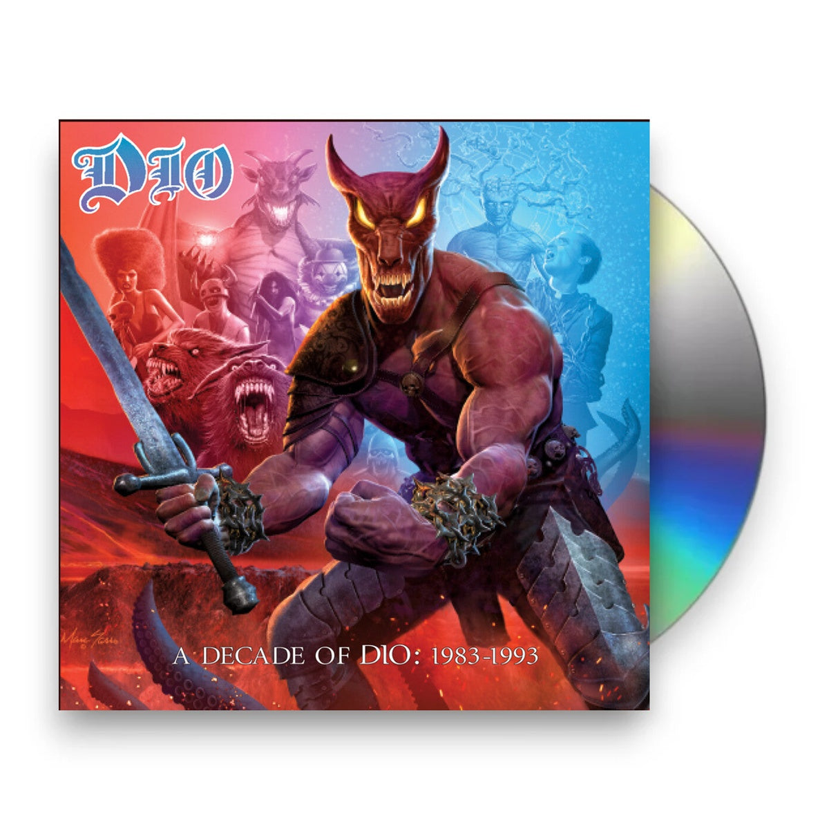 Packshot: Dio – Decade Of Dio: 1983-1993 (Box CD) CD | Relix