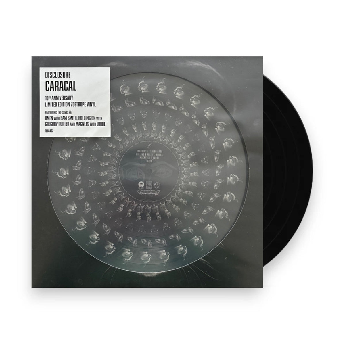 Packshot: Disclosure – Caracal - 10th Anniversary Edition (Zoetrope LP Vinyl) Vinyl LP | Relix