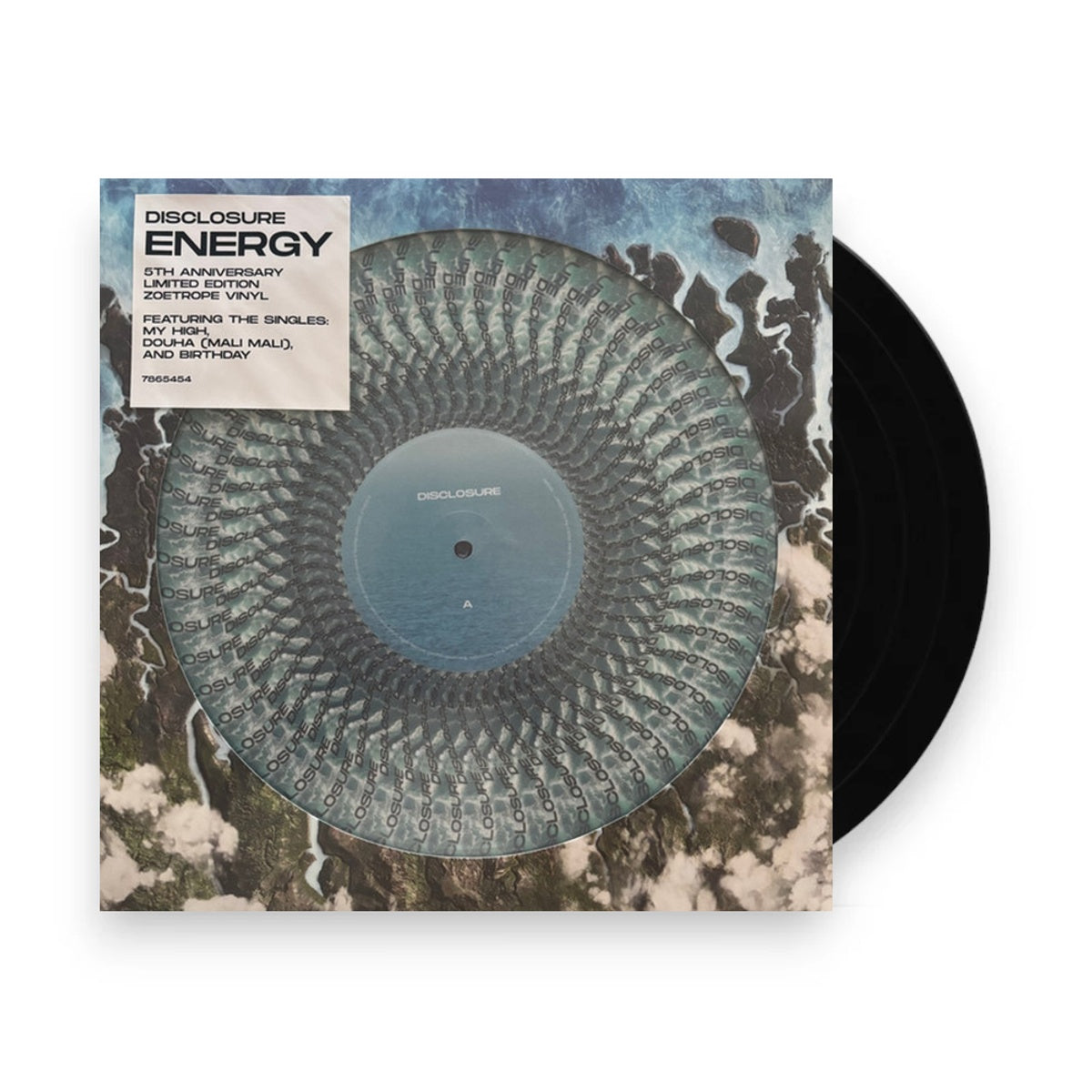 Packshot: Disclosure – Energy - 5th Anniversary Edition (Zoetrope LP Vinyl) Vinyl LP | Relix