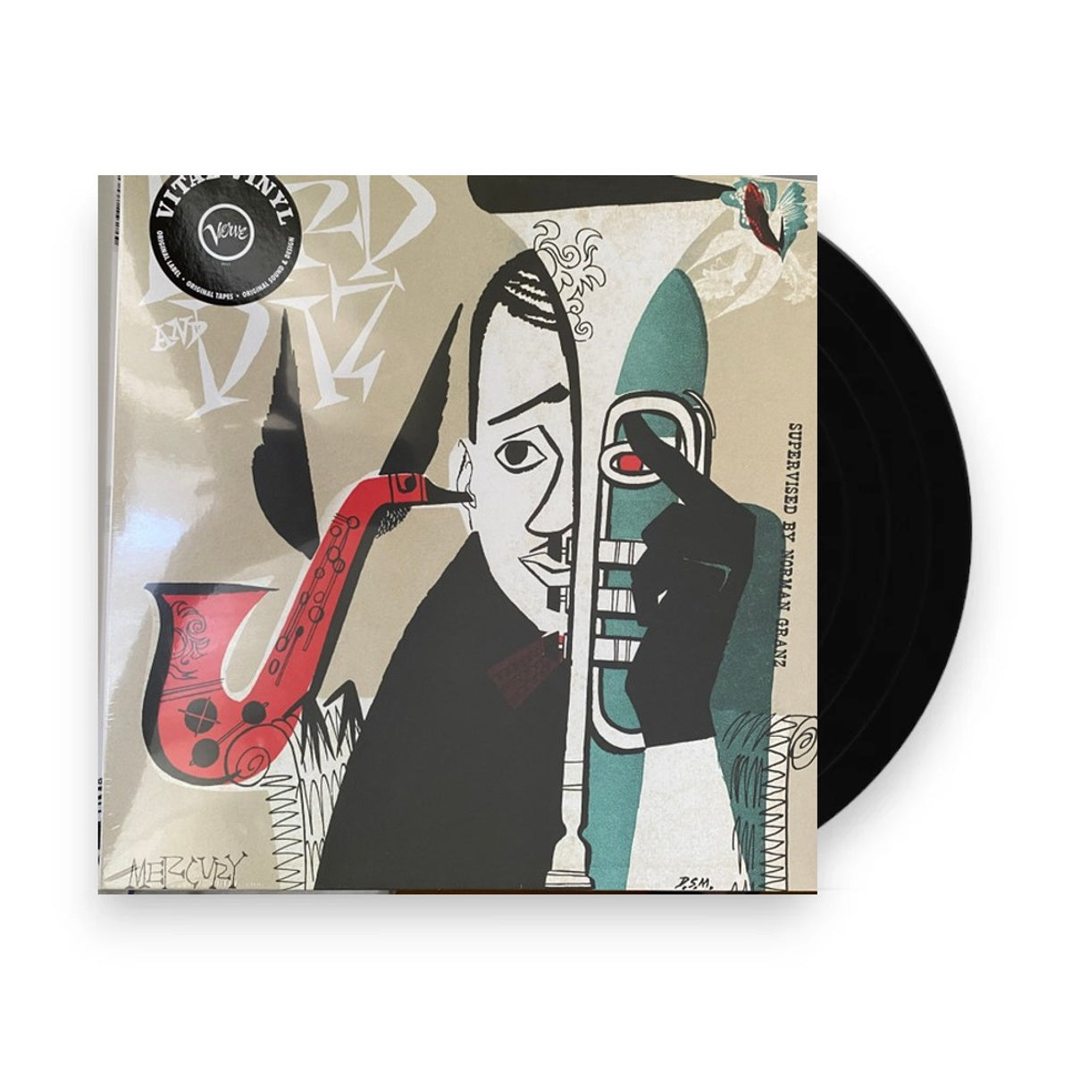 Packshot: Dizzy Gillespie / Charlie Parker – Bird & Diz Vinyl LP | Relix