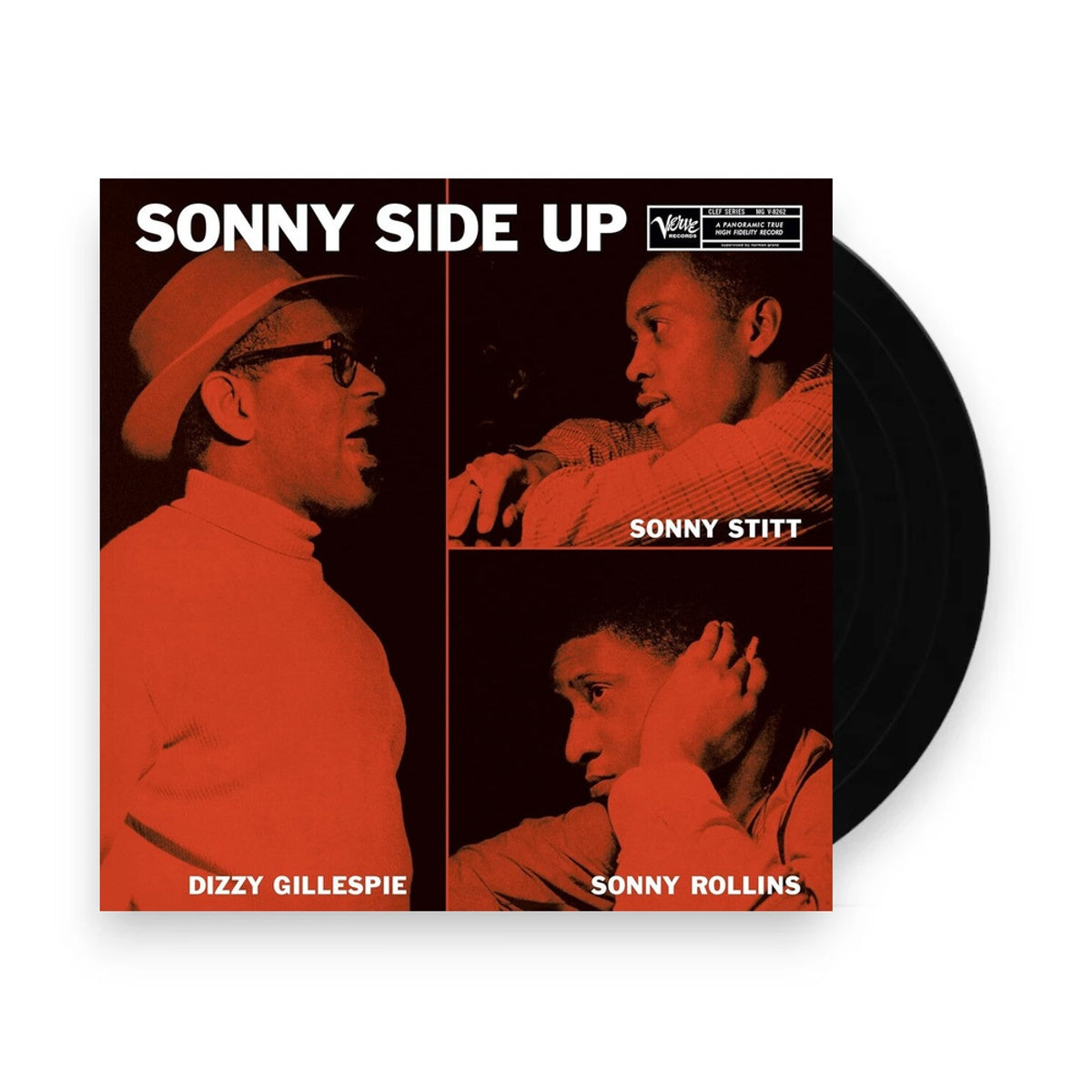 Packshot: Dizzy Gillespie  / Sonny Stitt / Sonny Rollins – Sonny Side Up (Verve Vault Series, 180 Gram LP Vinyl) Vinyl LP | Relix