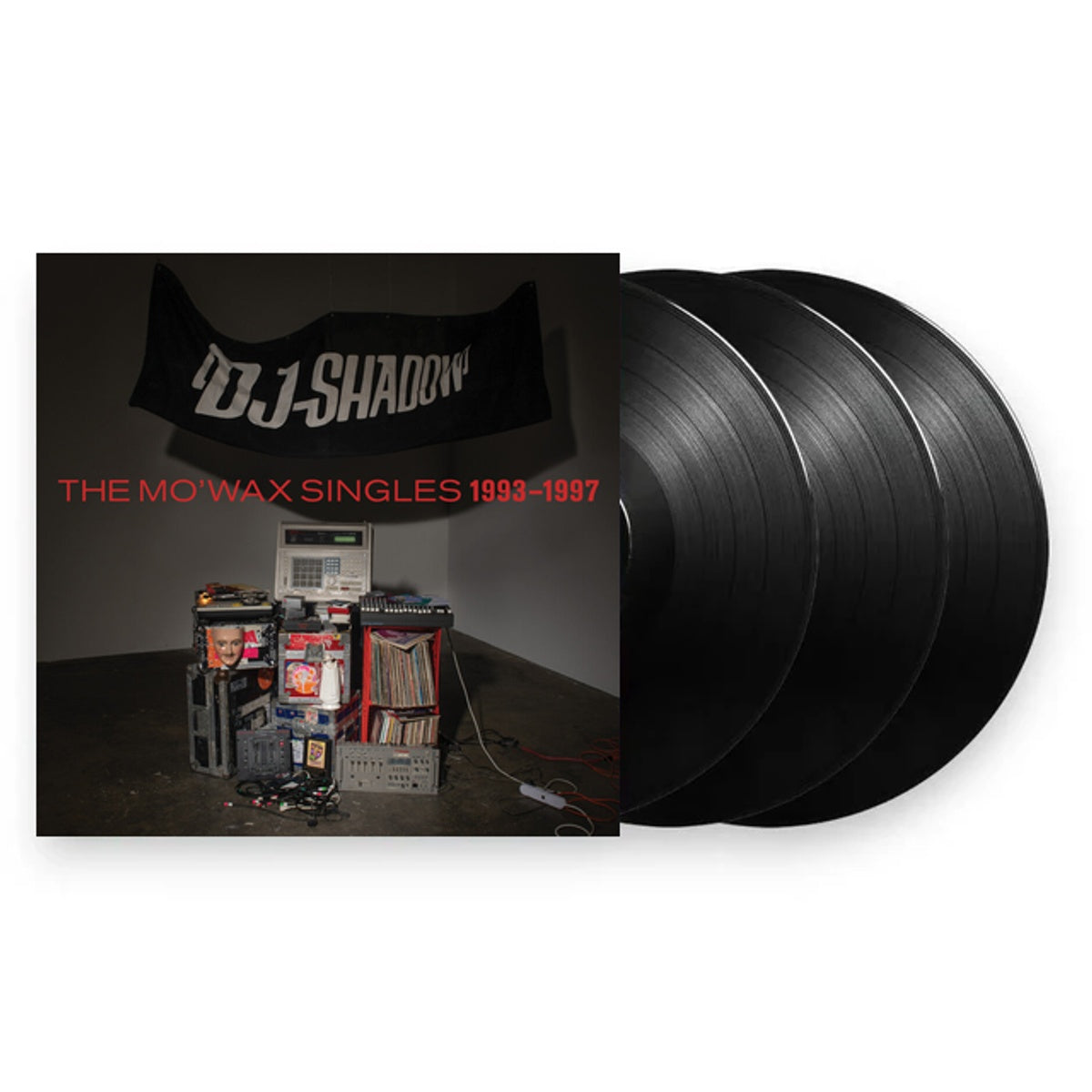 Packshot: DJ Shadow – Mo' Wax Singles 1993-1997 (Box, Remastered LP Vinyl) Vinyl LP | Relix