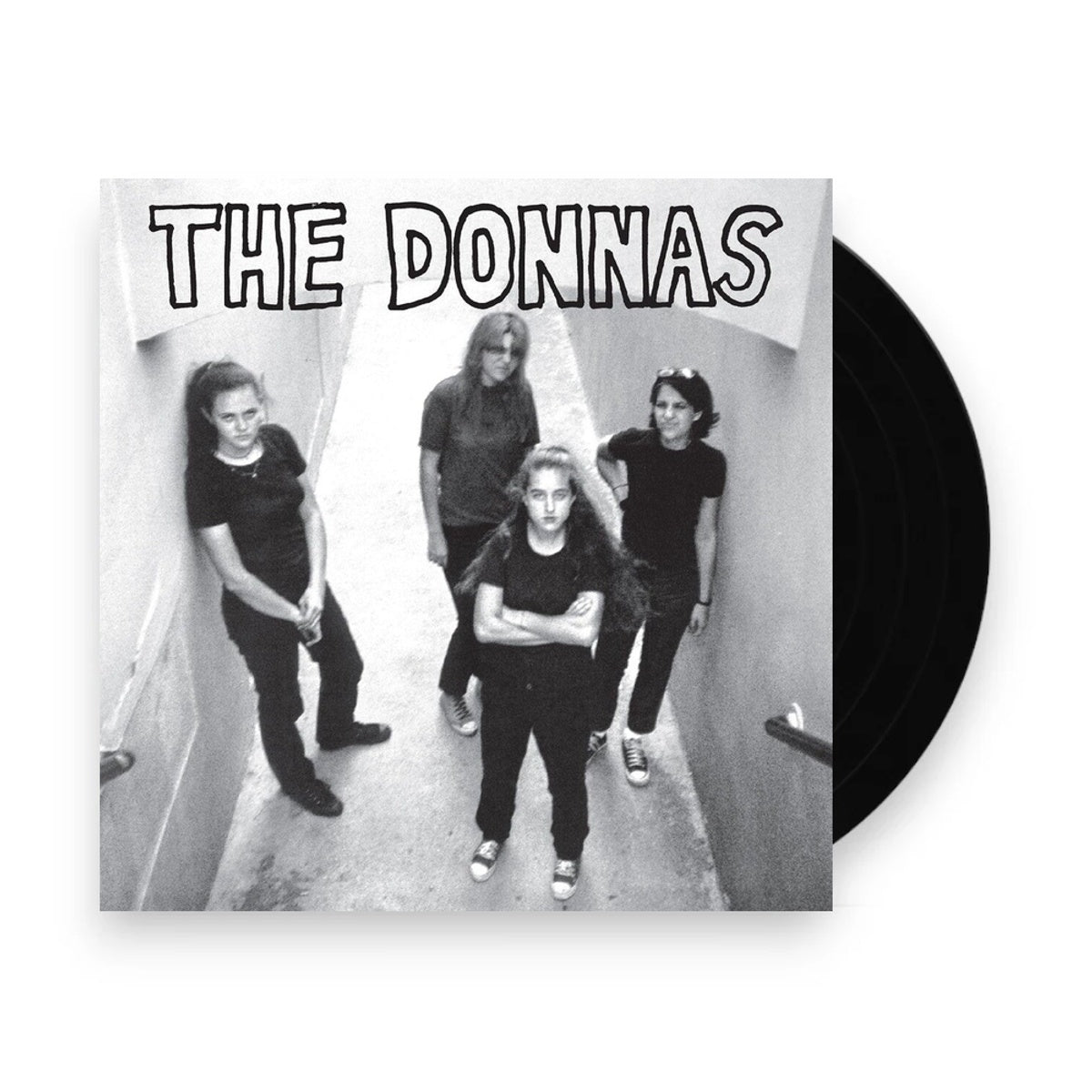 Packshot: Donnas – Donnas - Analog - Clear W/ Black & Purple (Colored LP Vinyl) Vinyl LP | Relix