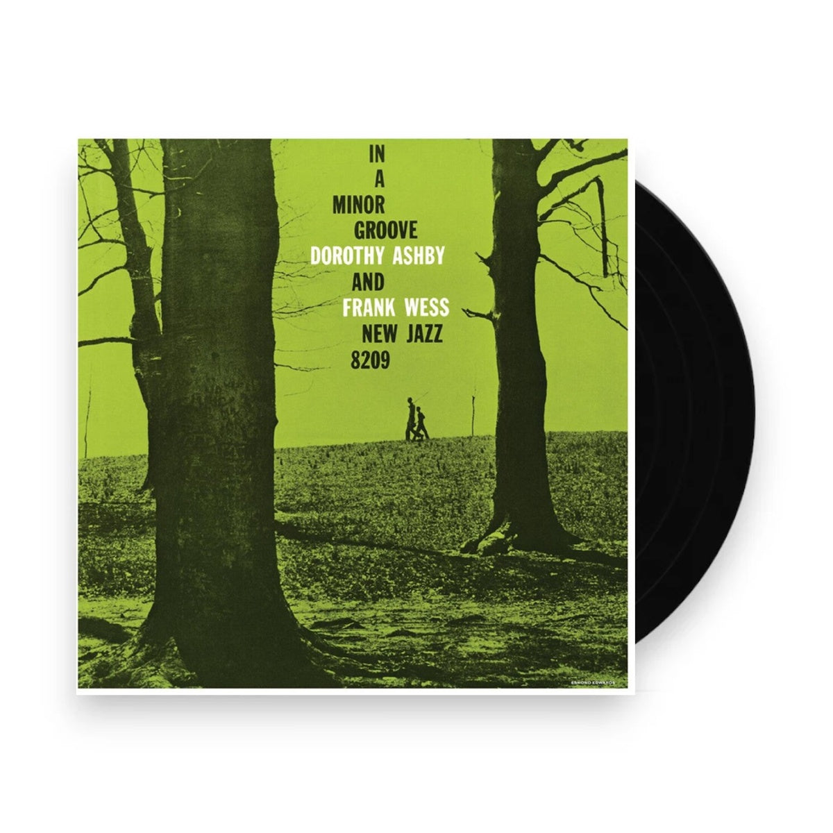 Packshot: Dorothy Ashby  / Wess,Frank – In A Minor Groove - Clear With Red/Green/Purple (LP Vinyl) Vinyl LP | Relix