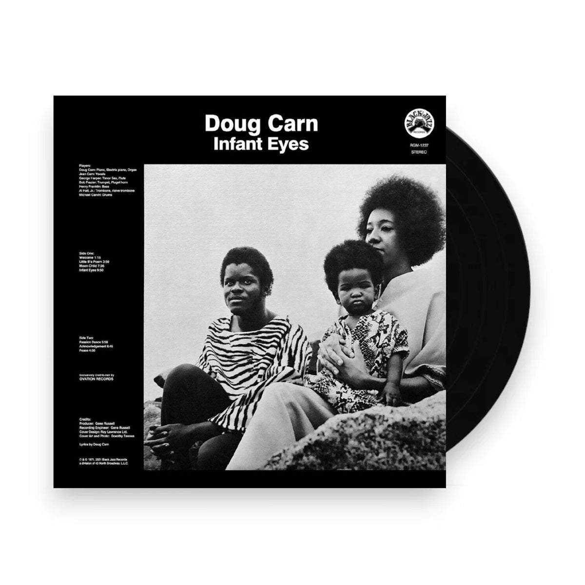 Packshot: Doug Carn – Infant Eyes - Remastered - Blue/Black Swirl (Blk LP Vinyl) Vinyl LP | Relix