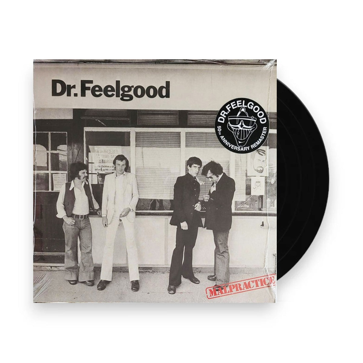 Packshot: Dr Feelgood – Malpractice (2025 Remaster LP Vinyl) Vinyl LP | Relix