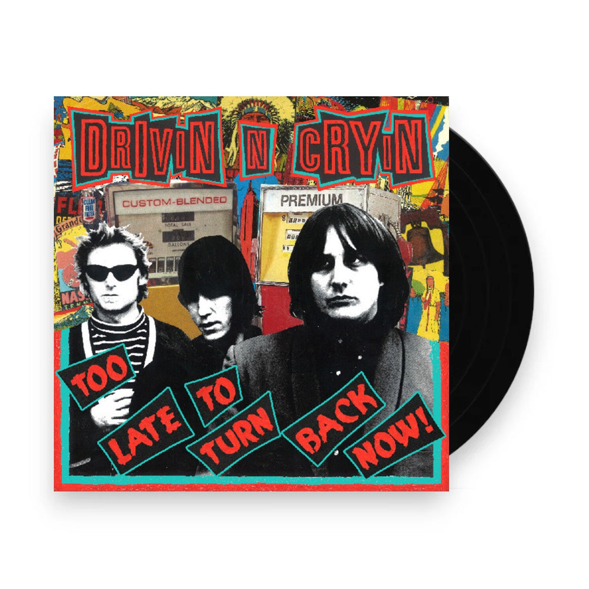 Packshot: Drivin N Cryin – Too Late To Turn Back Now (Clear, Ylw LP Vinyl) Vinyl LP | Relix