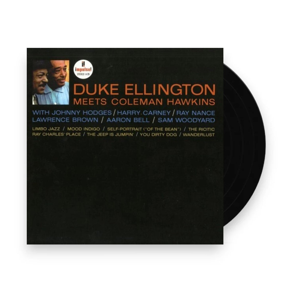 Packshot: Duke Ellington & Coleman Hawkins – Duke Ellington Meets Coleman Hawkins (Verve Acoustic Sounds Series)[LP] Vinyl LP | Relix