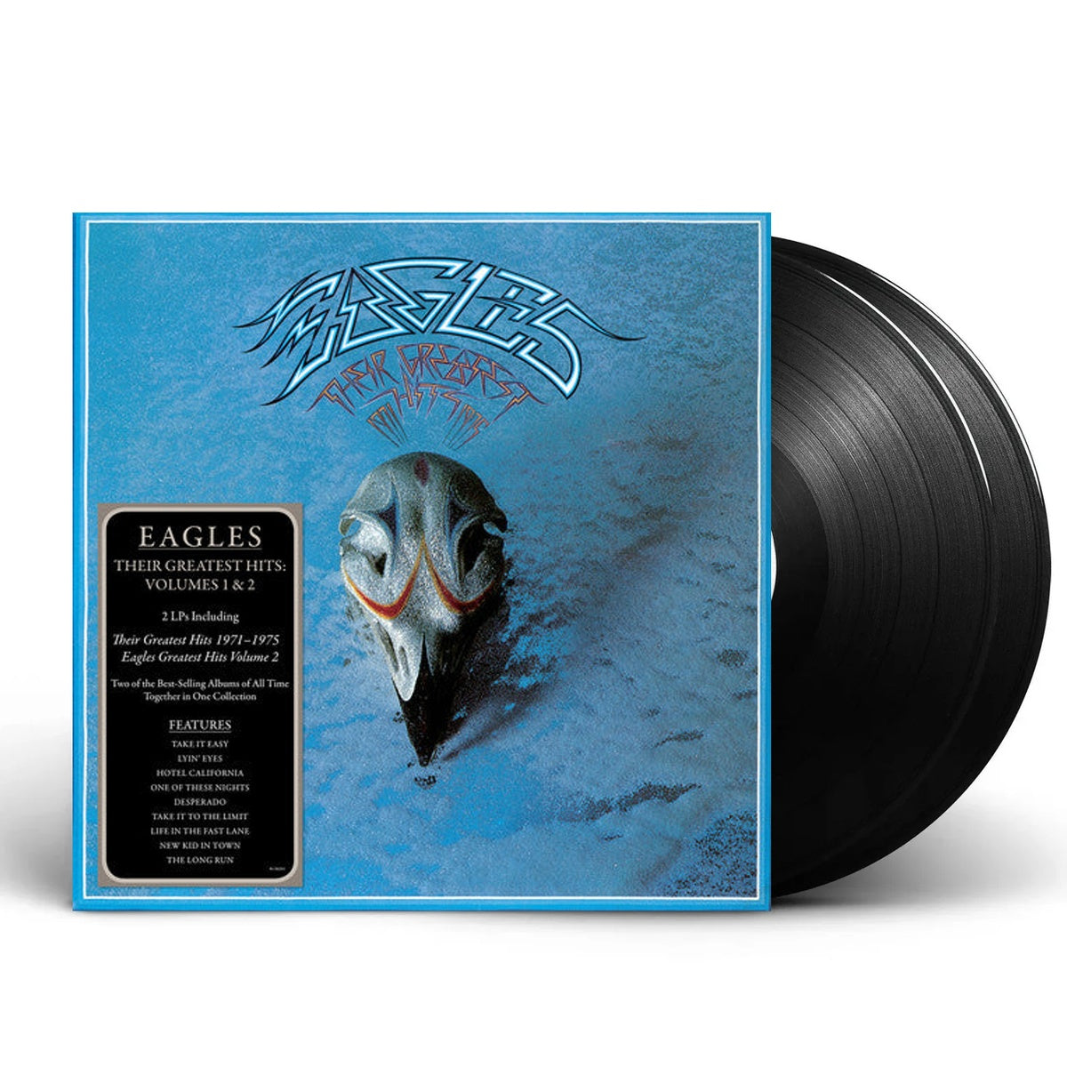Packshot: Eagles – Their Greatest Hits 1 & 2 (180 Gram LP Vinyl) Vinyl LP | Relix